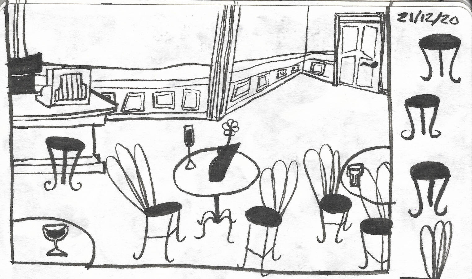 Background sketchbook concept art